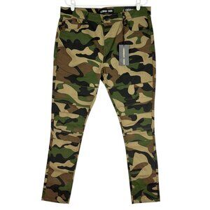 Legendary Status Men's Stretch Slim Fit/Leg Camo Pants Size 36x31 NWT